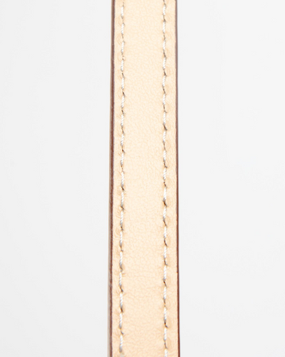 Leather Dog Leash in Vanilla