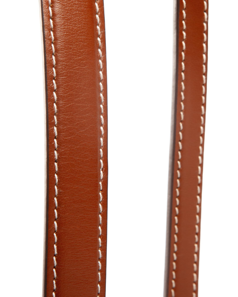 Leather Dog Leash in Tobacco Brown