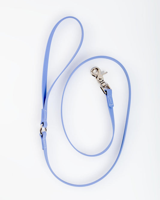 A Walk in the Park Dog Leash in Periwinkle Blue