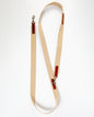 Hands-Free Textile Dog Leash in Tobacco Tan