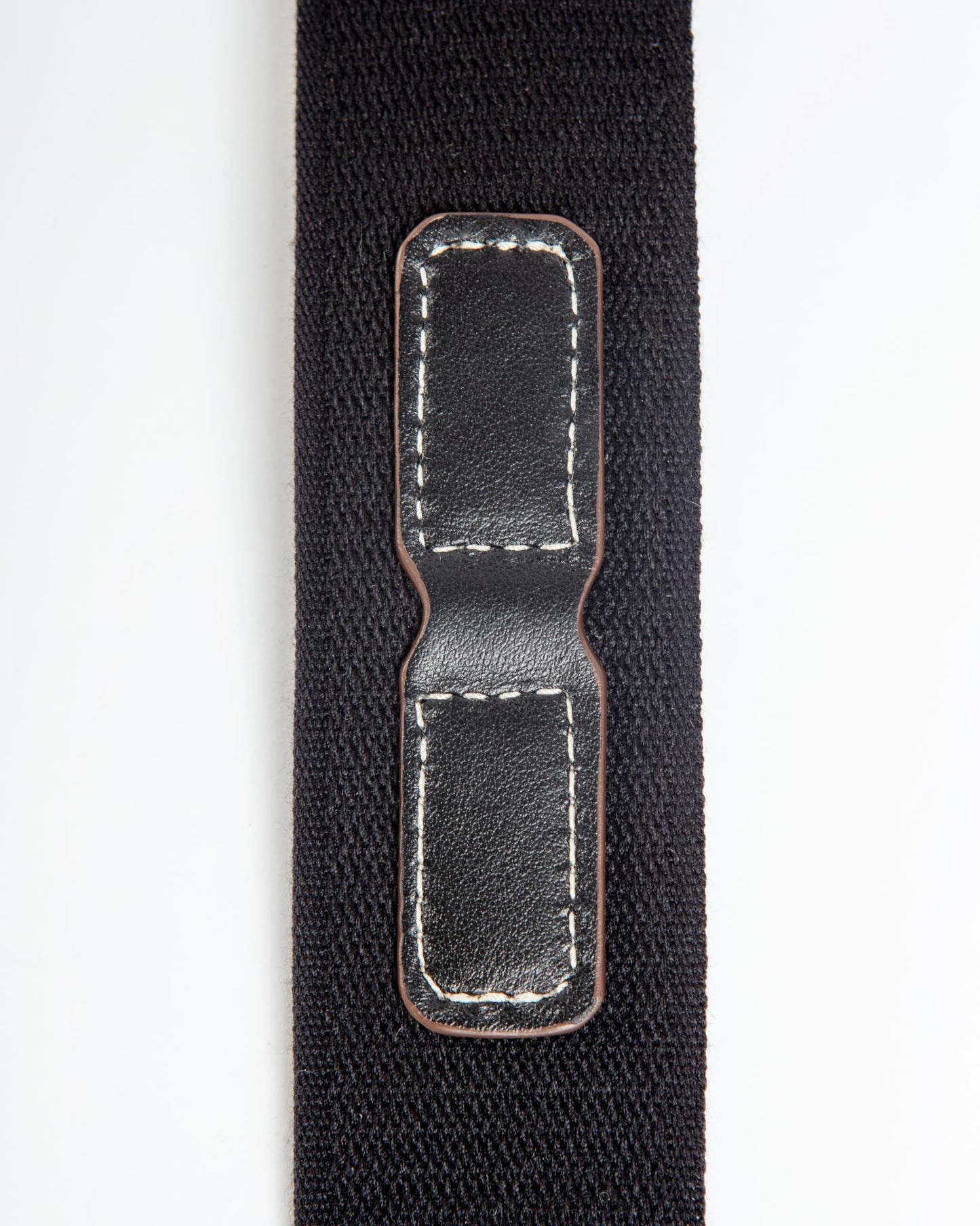 Hands-Free Textile Dog Leash in Black