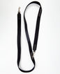 Hands-Free Textile Dog Leash in Black